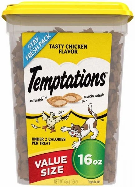 5. **Health and Nutrition**  Temptations 16 oz Value Size Cat Treats