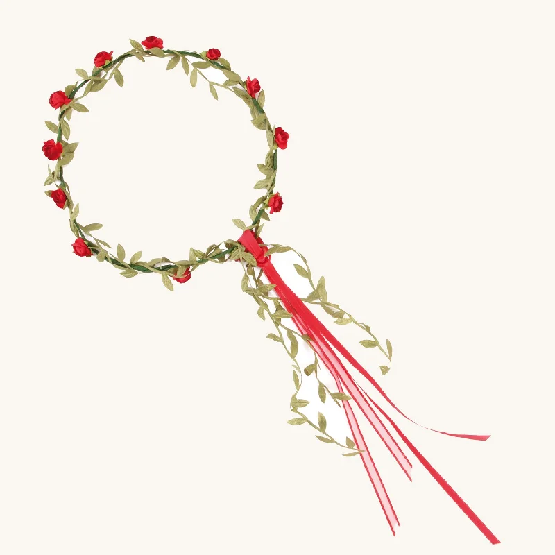 Vah Flower Crown - Red