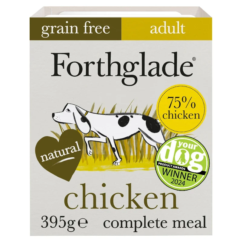 Forthglade Chicken with Butternut Squash & Vegetables Complete Meal Adult 1 Year+ 395g