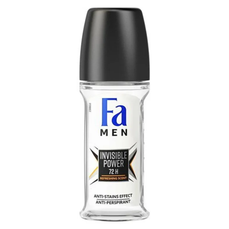 Fa Men's Roll-On Invisible Power Anti-Perspirant Deodorant (50 ml) #10084075