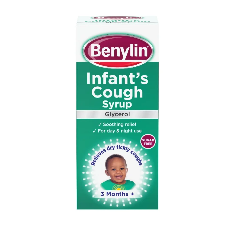 Benylin Infant Cough Syrup, Apple 3+ Months 125ml