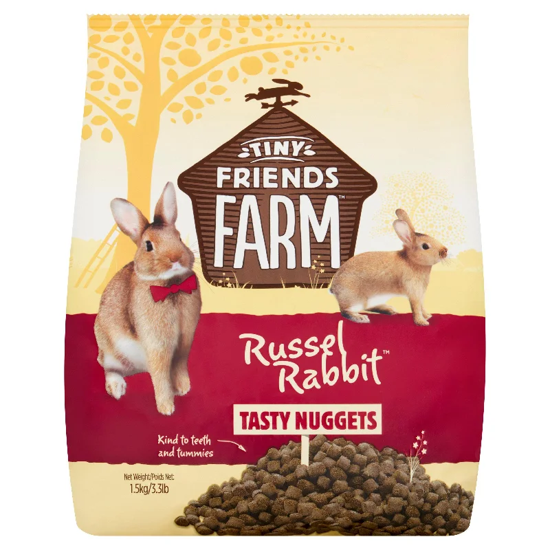 Tiny Friends Farm Russel Rabbit Tasty Nuggets 1.5kg