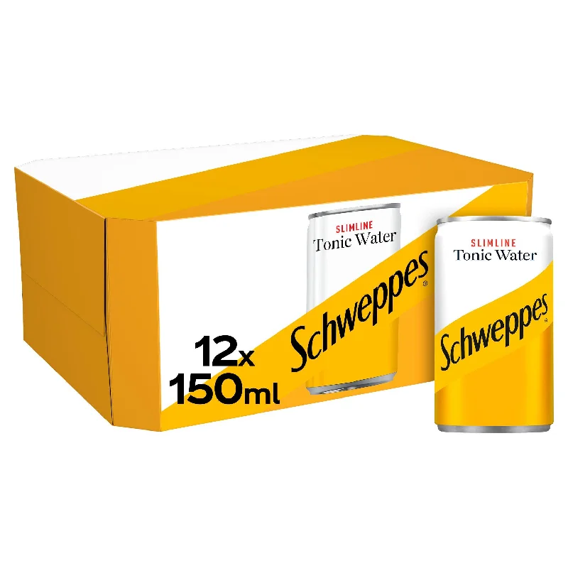 Schweppes Slimline Tonic Water 12x150ml