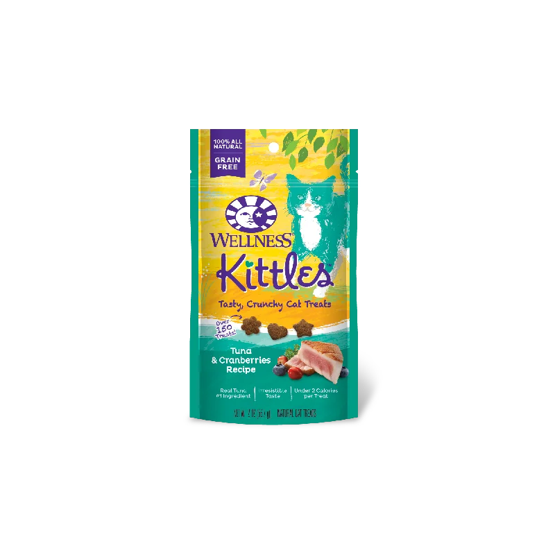    - Affordable cat food with good quality  Wellness Kittles Cat Treats