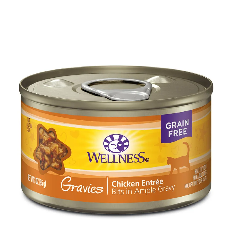 1. **Functional Cat Food**  Wellness Complete Health Gravies Chicken Entree Canned Cat Food