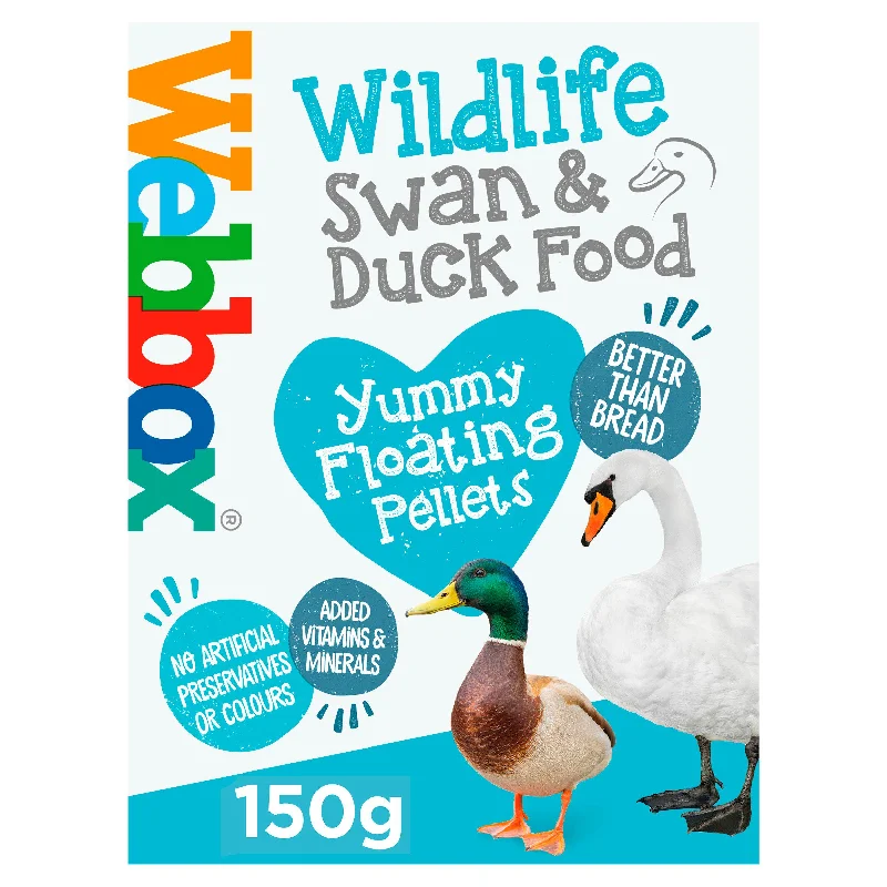 Webbox Wildlife Swan & Duck Food 150g