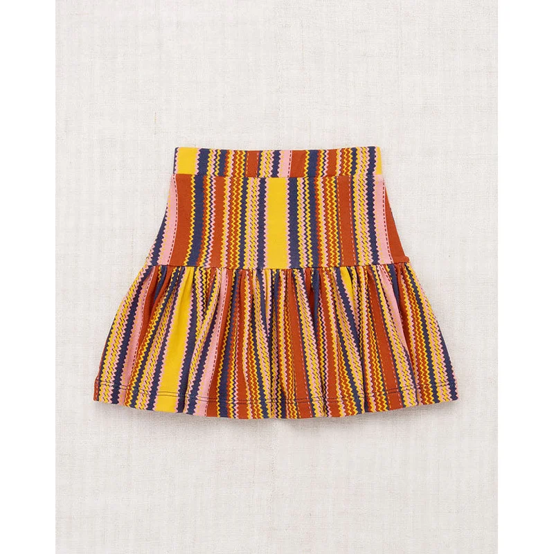 Misha and Puff Cedar Zigzag Carousel Skirt