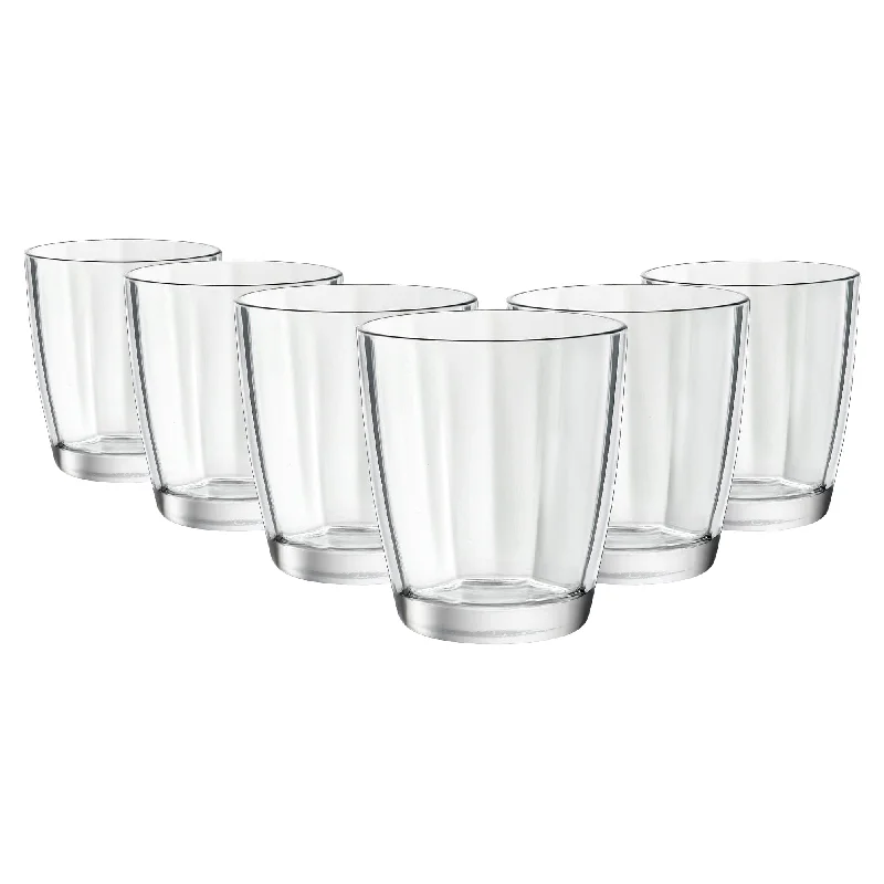 390ml Pulsar Tumbler Glasses - Pack of Six - By Bormioli Rocco