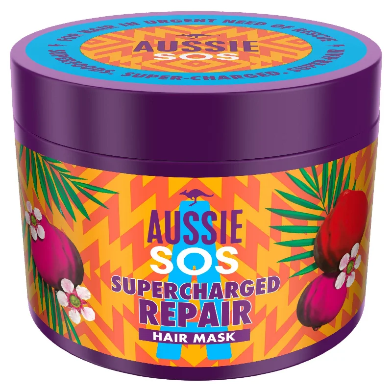 Aussie SOS Supercharged Repair Vegan Hair Mask 450ml