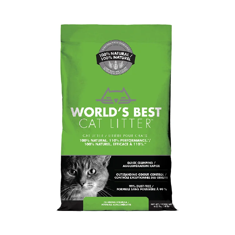 Pet grooming and cleaning products:Worlds Best Clumping Cat Litter - Original (6.35kg)