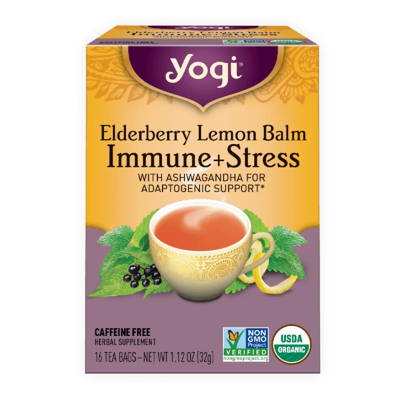 Yogi Tea Elderberry Lemon Balm Immune Tea Bags (16 count) #10084326