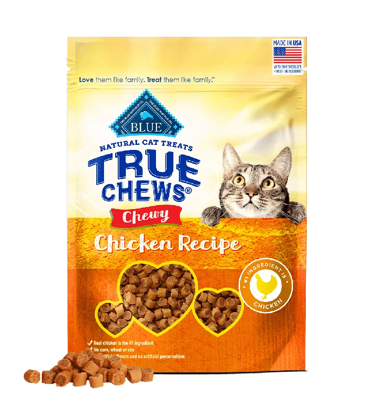    - Purina Pro Plan cat food palatability  Blue Buffalo True Chews® Chicken Natural Chewy Cat Treats