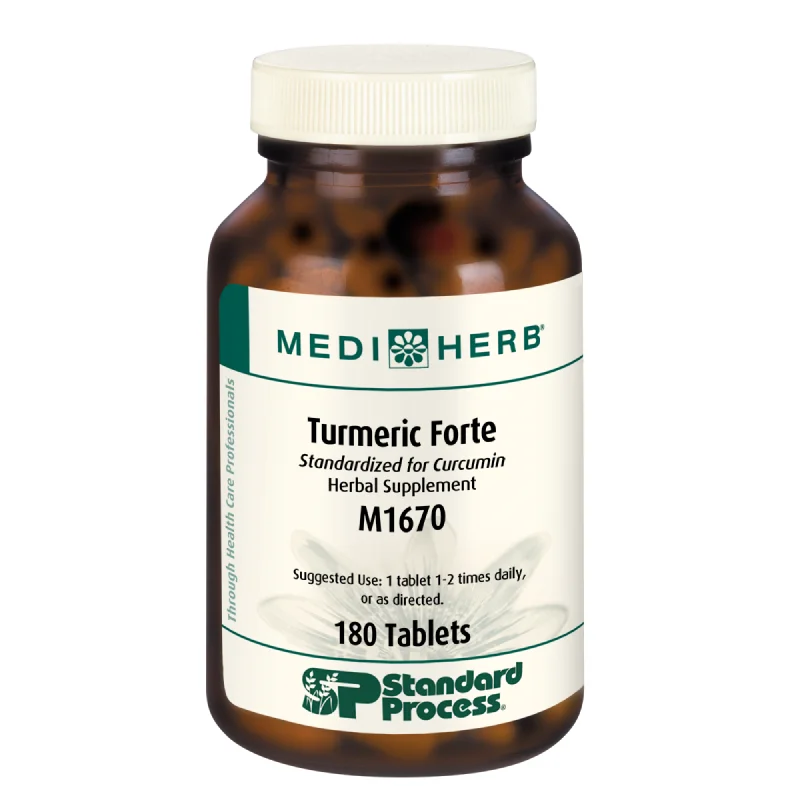 Standard Process MediHerb Turmeric Forte (180 count) #10082928