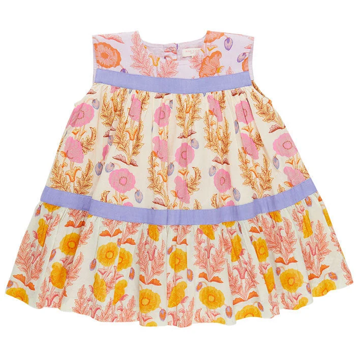 Pink Chicken Gilded Floral Mix Krista Dress