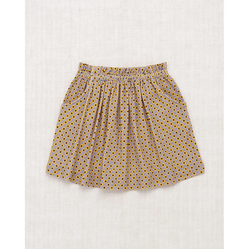 Misha and Puff Pewter Flower Dot Sadie Skirt