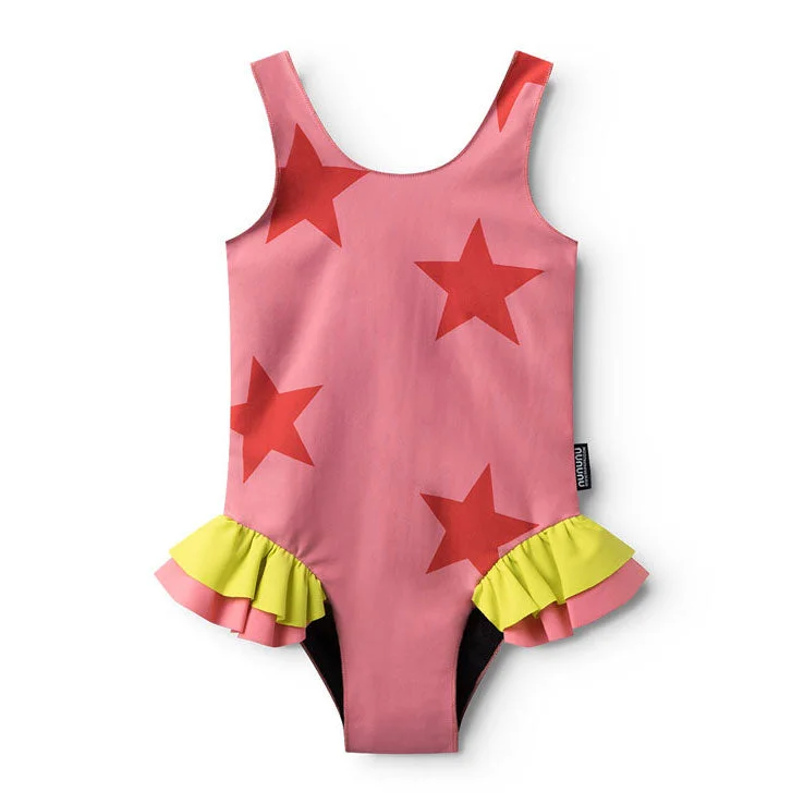 Nununu Strawberry Pink All Star Swimsuit