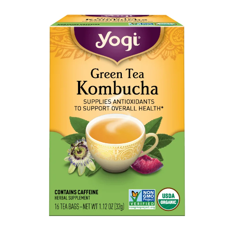 Yogi Tea Green Tea Kombucha Tea Bags (16 count) #10084327