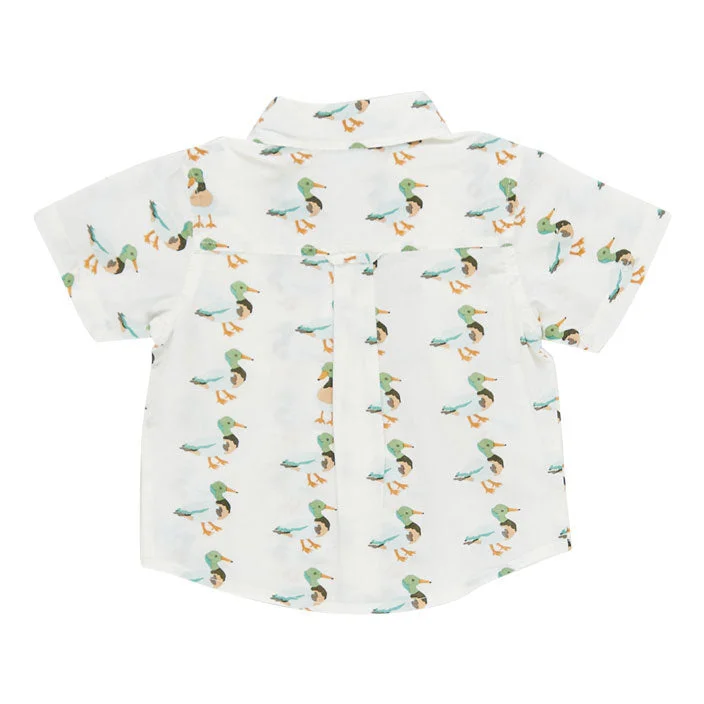 Pink Chicken Mallard Friends Jack Shirt