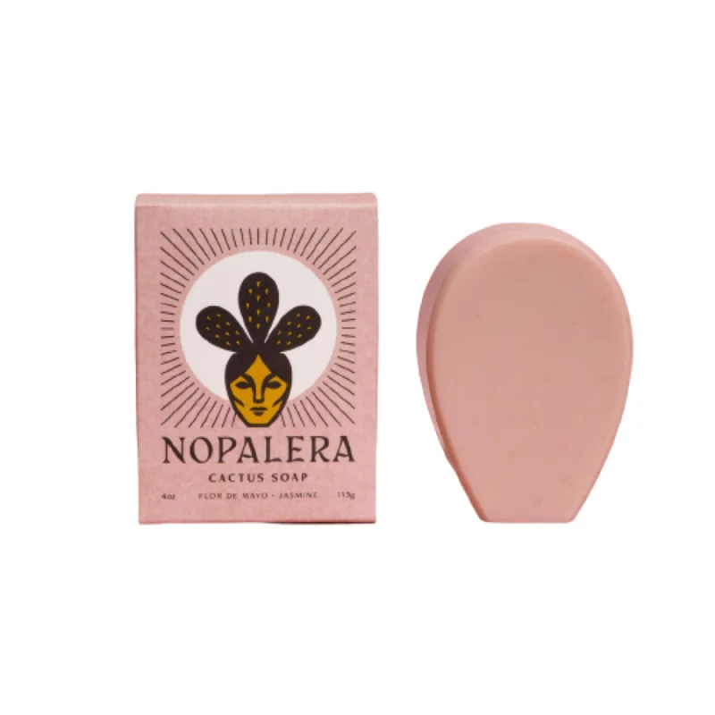 Nopalera Flor de Mayo (Jasmine) Cactus Soap (4 oz) #10084115