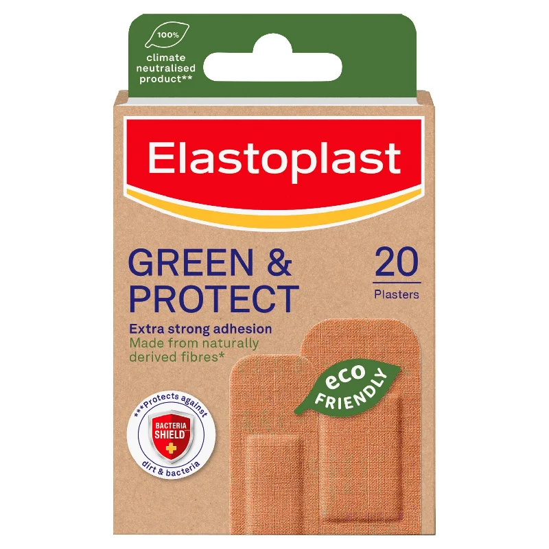 Elastoplast Green & Protect Plasters x20