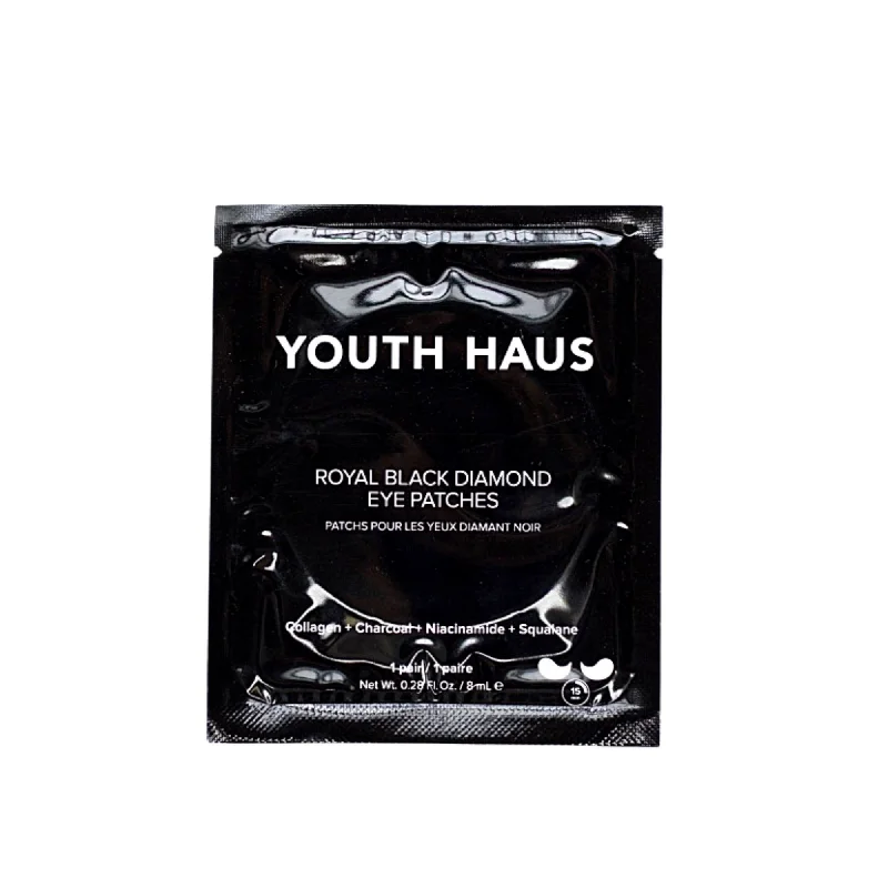 Youth Haus Royal Black Diamond Eye Patches (0.28 fl oz) #10084300