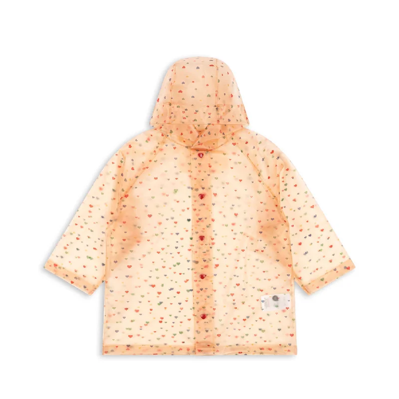 Konges Slojd Multi Heart Brume Raincoat