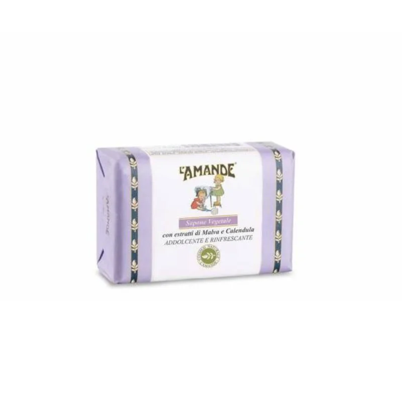 L'amande Mallow and Calendula Bar Soap (200 g) #10084583