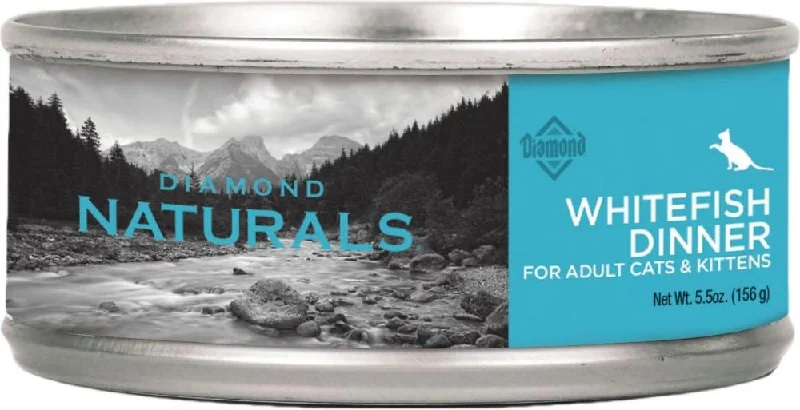    - Royal Canin cat food recommendations  Diamond Naturals Whitefish Dinner Adult & Kitten Formula Canned Cat Food