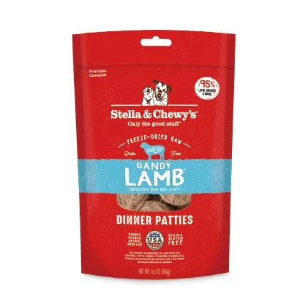 - Special food for puppiesStella & Chewy's - Freeze Dried Dandy Lamb Dinner - 羊肉 狗配方 凍乾生肉糧