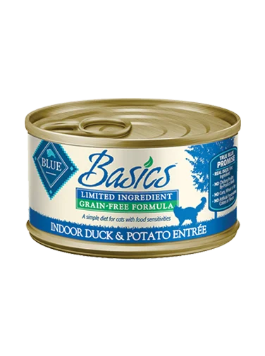    - Where to buy imported cat food  Blue Buffalo Basics Limited Ingredient Diet Adult Grain Free Duck and Potato Recipe Canned Cat Food