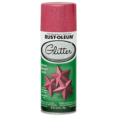 Pet conditioner: used to care for pet hair,10.25 OZ Specialty Glitter Spray Paint - Bright Pink