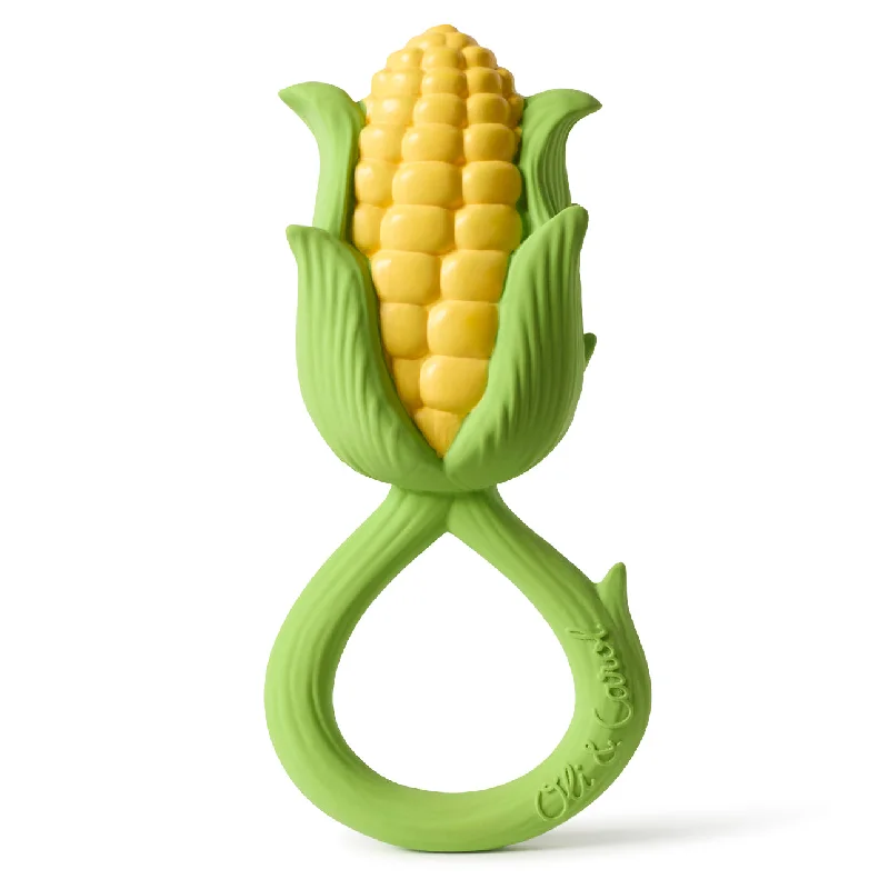 Oli & Carol Corn Rattle Teether