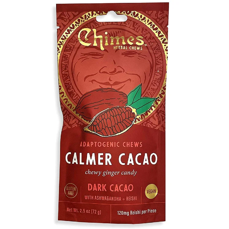 Chimes Calmer Cacao Adaptogenic Ginger Chews (2.5 oz) #10084261