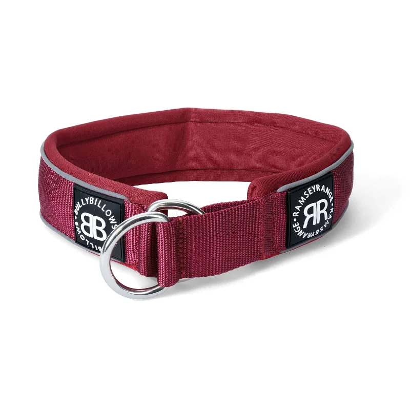 5cm Slip on Collar | Foam Padded - Burgundy