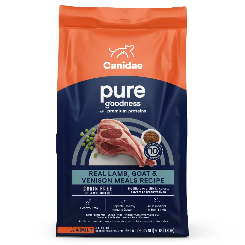  -Fish-containing dog foodCanidae (Pure Lamb) 無穀物狗乾糧元素成犬配方(羊肉&豌豆)