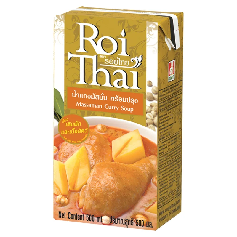 Roi Thai Massaman Curry Soup 500ml