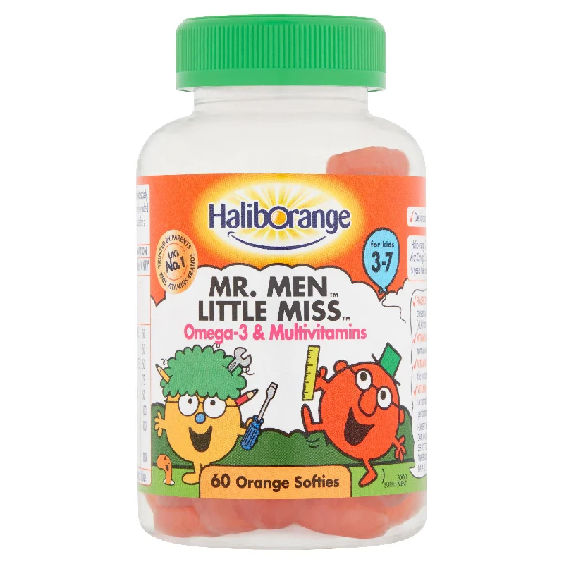 Haliborange Little Miss Inventor Omega-3 & Multivitamins Softies for Kids Orange x60