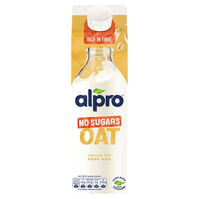 Alpro Oat Milk No Sugars Chilled Dairy Alternative 1L