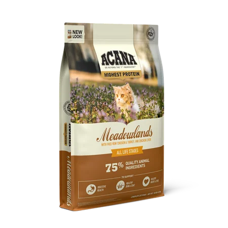    - How is Bricky cat food?  ACANA Highest Protein Meadowlands Recipe Dry Cat Food