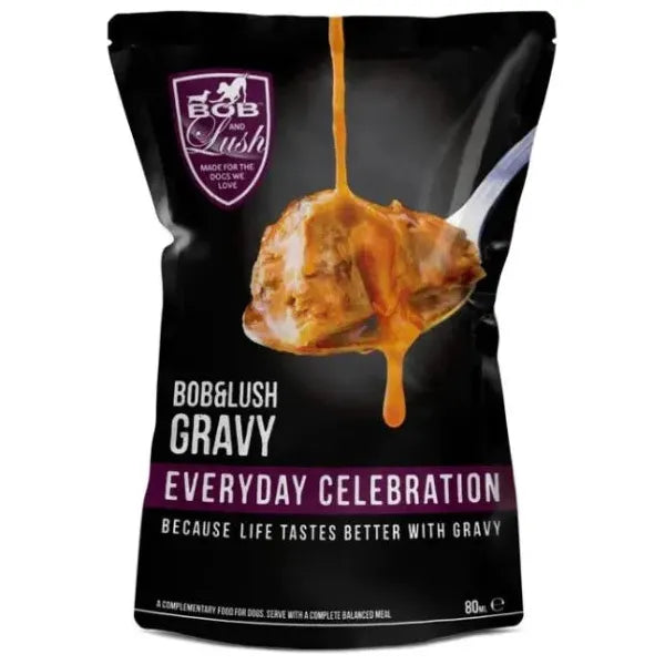 - Dog food discountsBob and Lush Gravy Wet Dog Food in Pouches 16x85ml