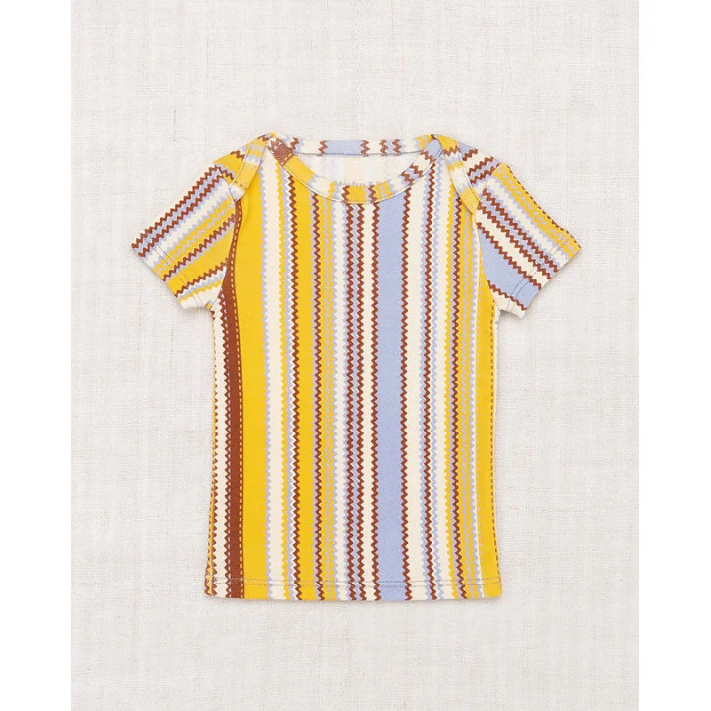 Misha and Puff Zest Zigzag Short Sleeve Lap Tee