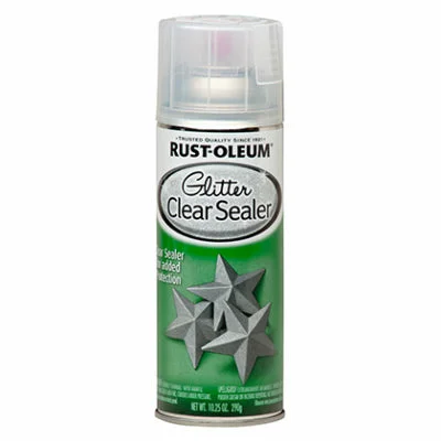 with the functions of decontamination, deodorization, and nourishment.10.25 OZ Specialty Glitter Spray Paint - Clear Sealer Glitter